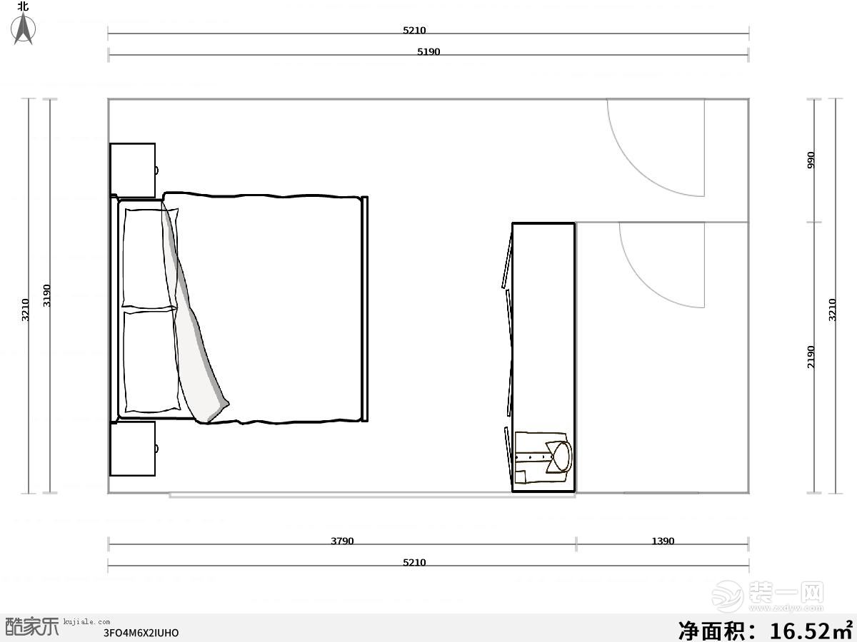 广州装修公司解卧室布局设计图 3种卧室布局方案哪个好